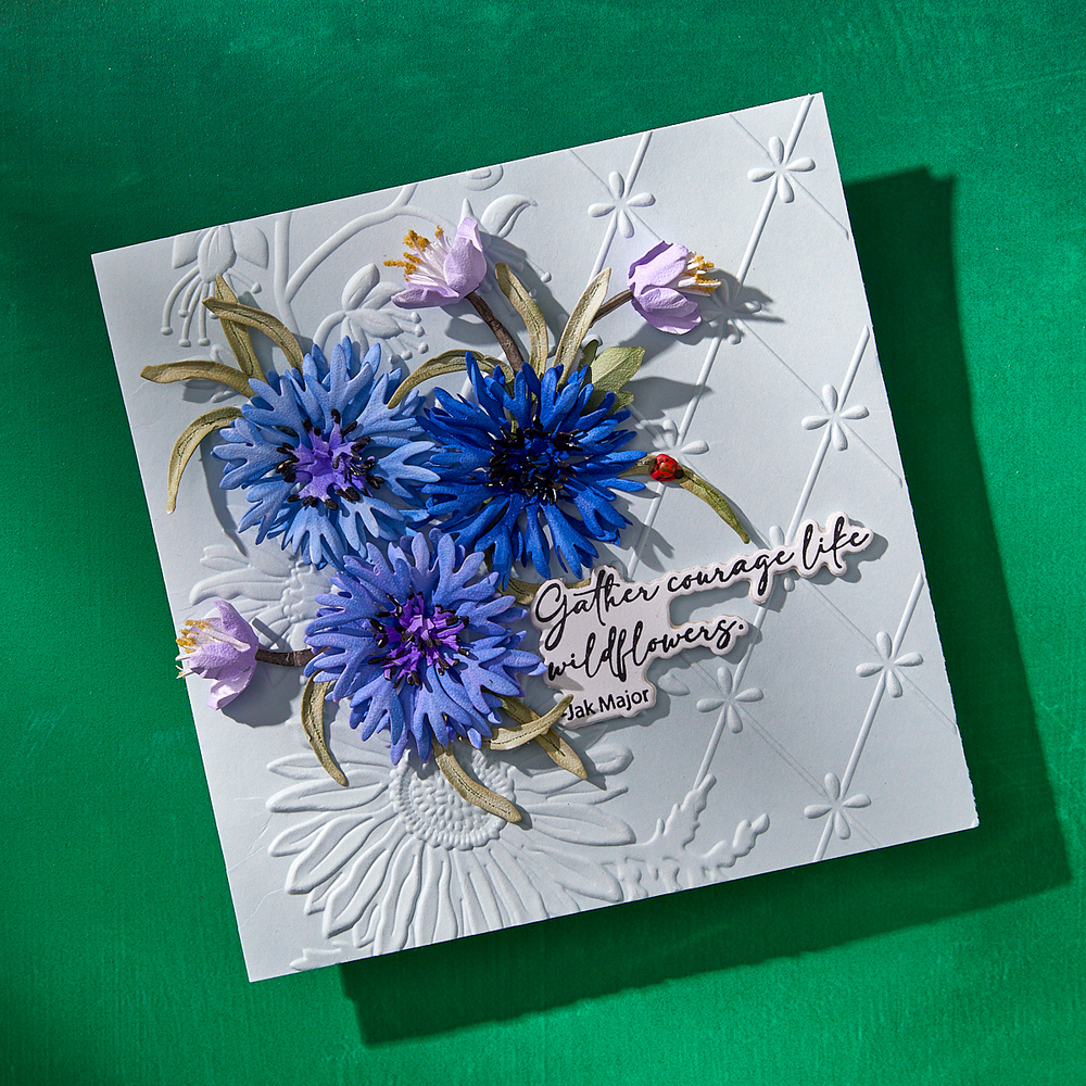 Wildly Beautiful 3D Embossing Folder by Susan Tierney-Cockburn