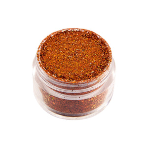 Art Glitter Quasar Orange Glitter 1/2 Oz.