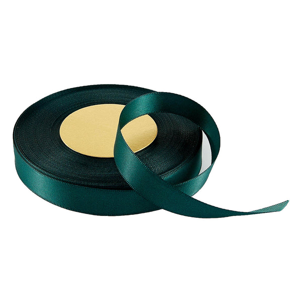 Vivant Double Face Satin Dark Green Ribbon - 27.34 yards