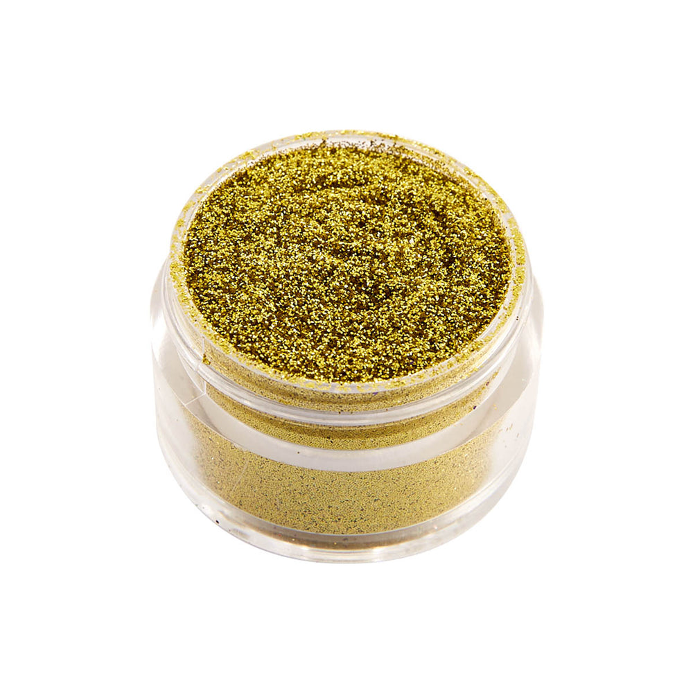 Art Glitter Cat Eyes Yellow Glitter 1/2 Oz.