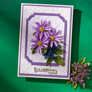 Wildly Beautiful 3D Embossing Folder by Susan Tierney-Cockburn