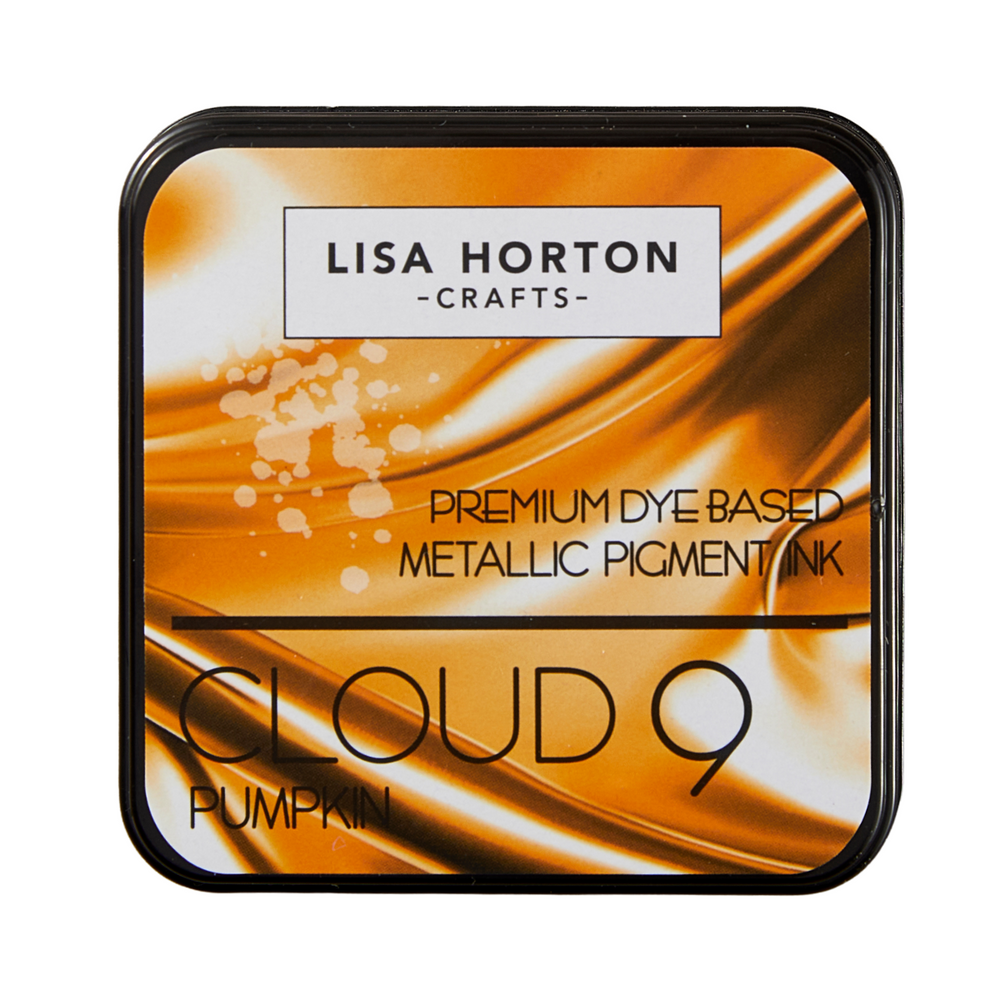 Lisa Horton Crafts Cloud 9 Metallic Ink Pad - Pumpkin