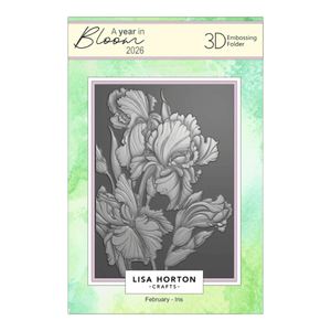 Lisa Horton Crafts A Year In Bloom Embossing Folder Collection - 2026
