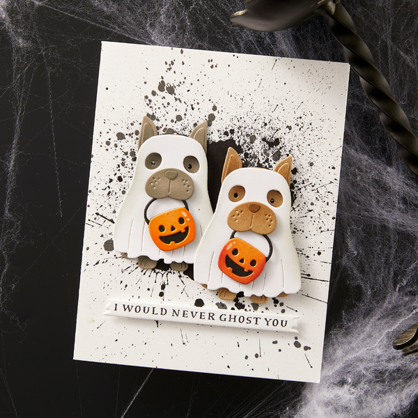 Woof-or-Treat Etched Dies from the Happy Haunting Collection