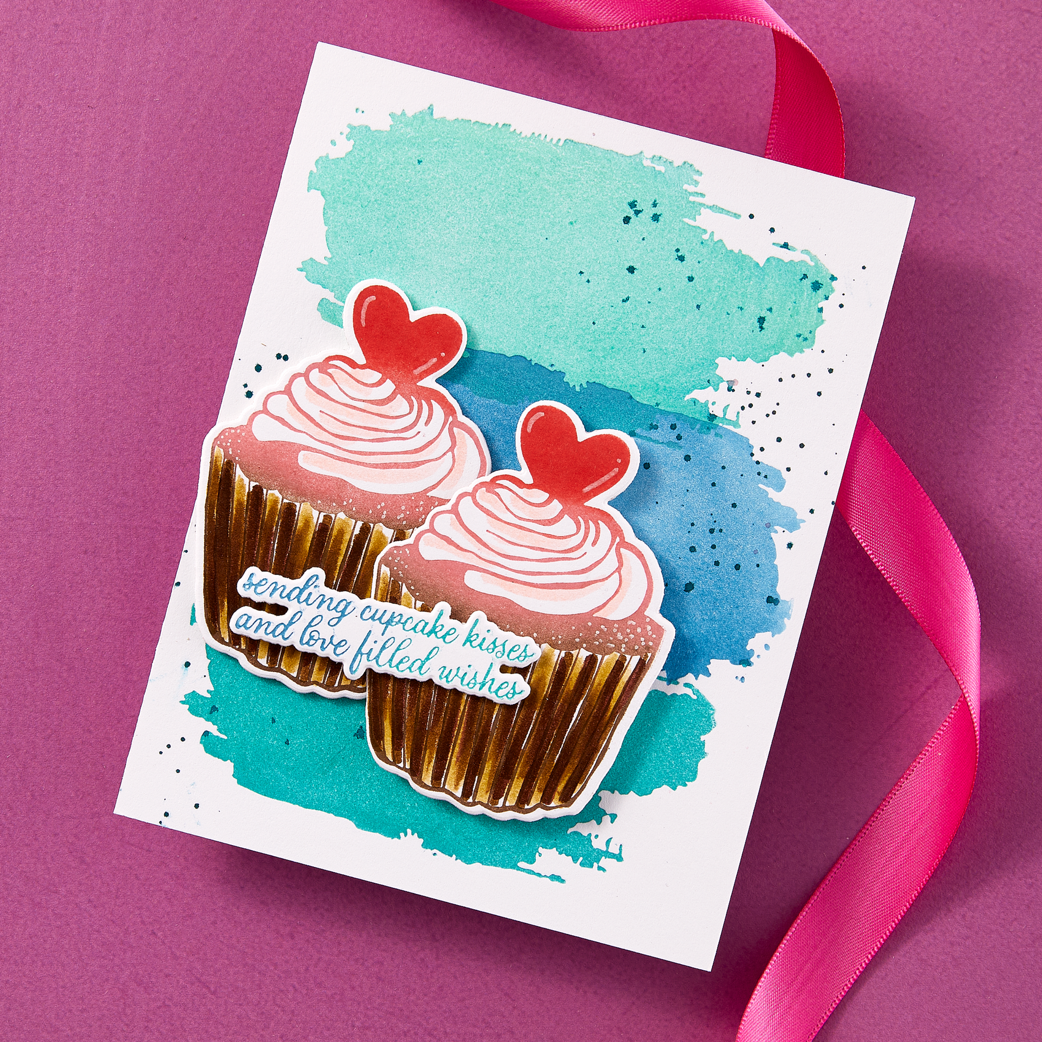 Cupcake Kisses BetterPress Plate & Die Set - BetterPress Society December 2024