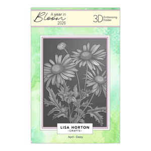 Lisa Horton Crafts A Year In Bloom Embossing Folder Collection - 2026