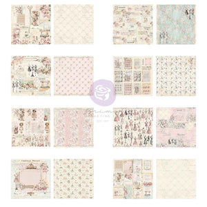 Prima Buttons & Keepsakes by Frank Garcia 12 x 12" Paper Pad