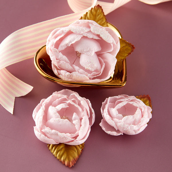 Prima Christmas Blush by Frank Garcia Festive Feeling Dimensional Flowers