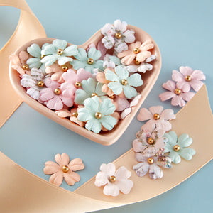 Prima Christmas Blush by Frank Garcia Jolly Memories Dimensional Flowers