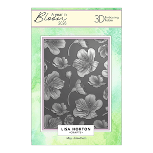 Lisa Horton Crafts A Year In Bloom Embossing Folder Collection - 2026