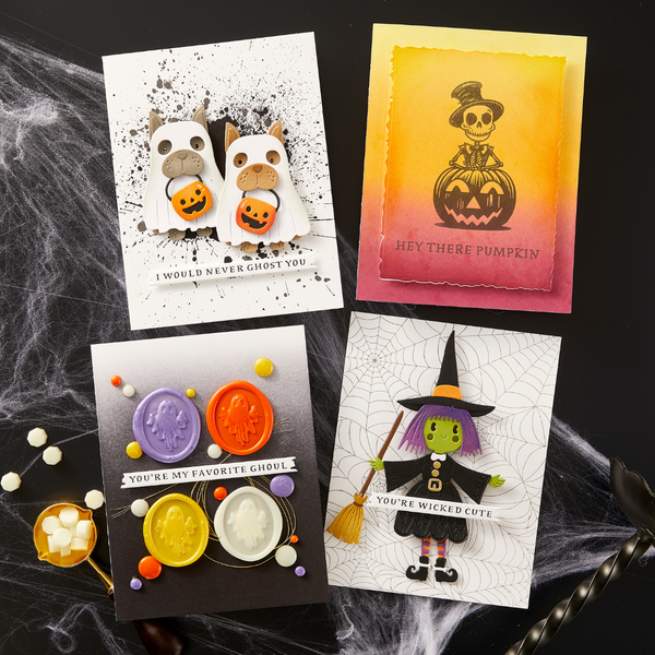 Woof-or-Treat Etched Dies from the Happy Haunting Collection