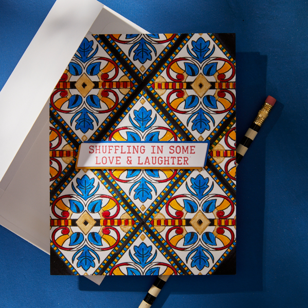 Enchanting Suit Facets Press + Foil Plates by Jaycee Gaspar