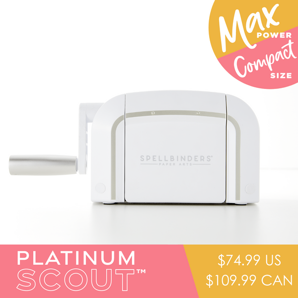 Platinum Scout Die Cutting and Embossing Machine - 3.5" Platform