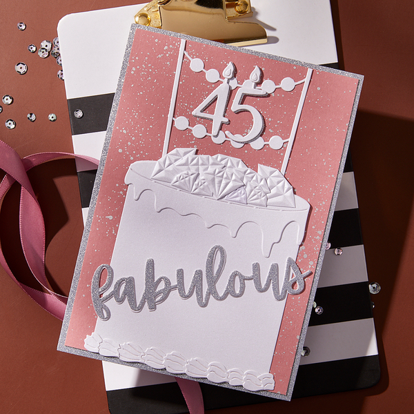 Fabulous Birthday Etched Dies by Nina Boettcher