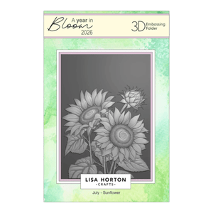 Lisa Horton Crafts A Year In Bloom Embossing Folder Collection - 2026