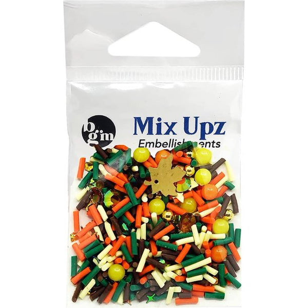 Fall Frenzy Mix Upz Embellishments by Buttons Galore & More