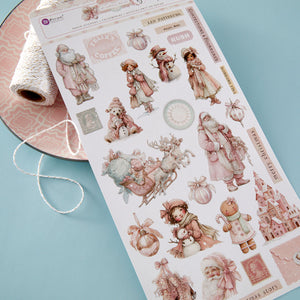 Prima Christmas Blush by Frank Garcia Stickers