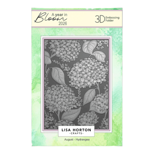 Lisa Horton Crafts A Year In Bloom Embossing Folder Collection - 2026