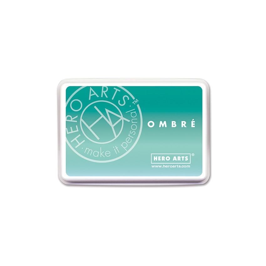 Hero Arts Mint Julep to Emerald Green Ombré Ink Pad
