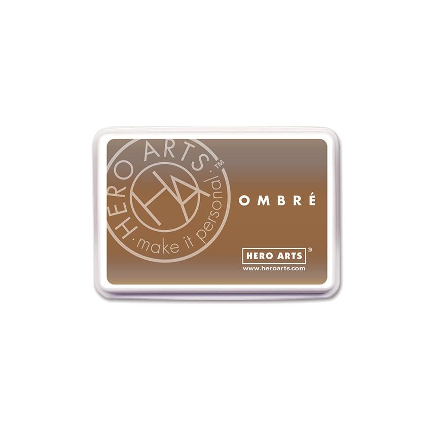 Hero Arts Soft Brown to Cup O' Joe Ombre Ink Pad