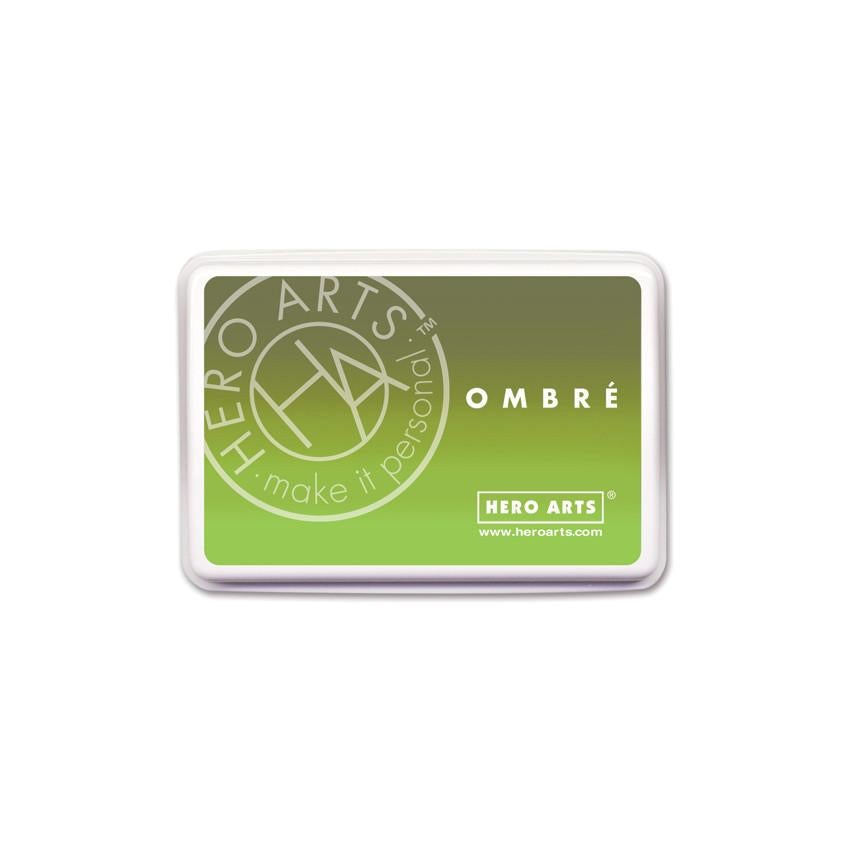 Hero Arts Lime to Forever Green Ombré Ink Pad