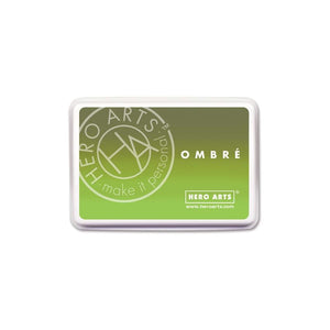 Hero Arts Lime to Forever Green Ombré Ink Pad