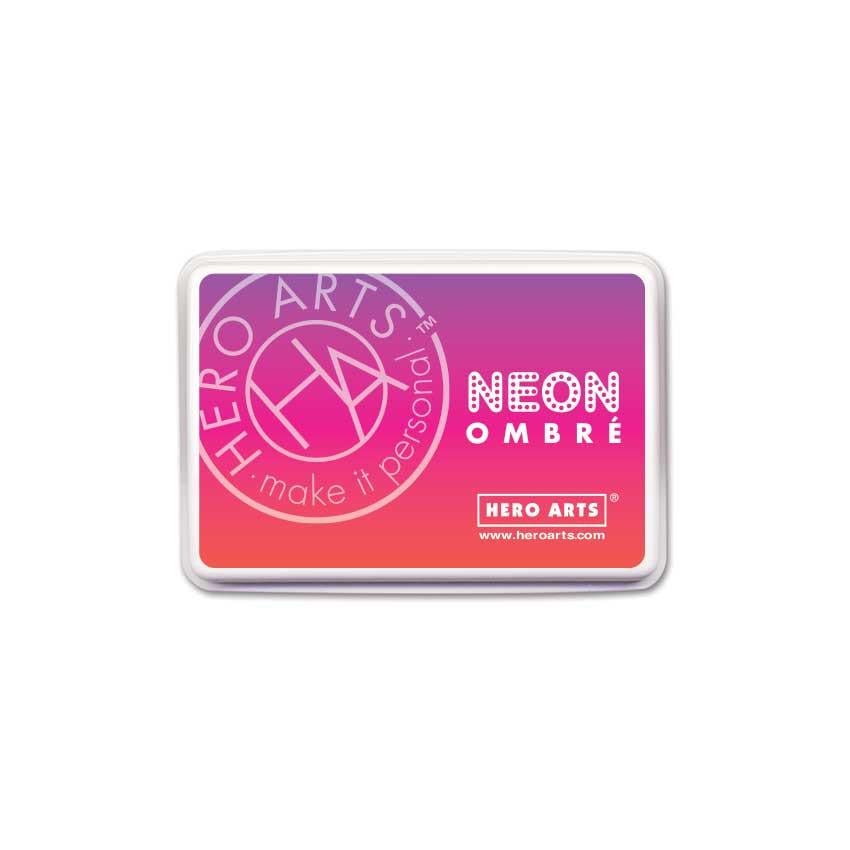 Hero Arts Neon Red to Purple Ombré Ink Pad