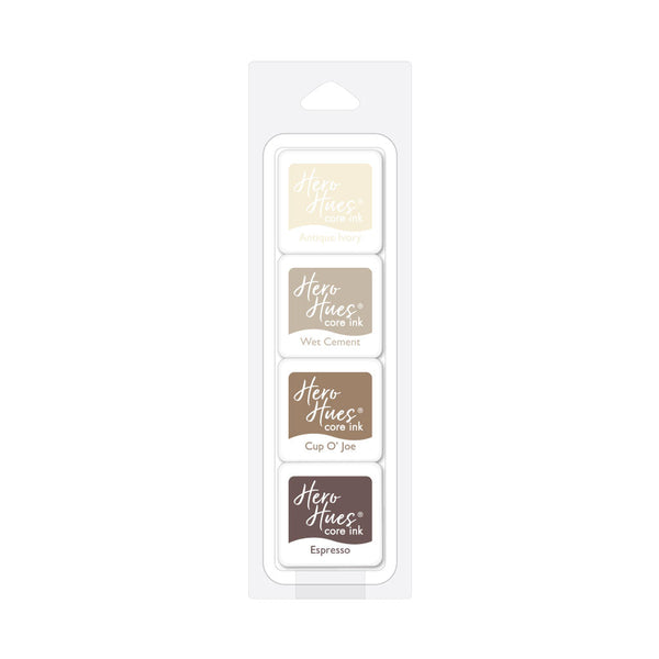 Hero Arts Cool Browns Core Ink Cubes