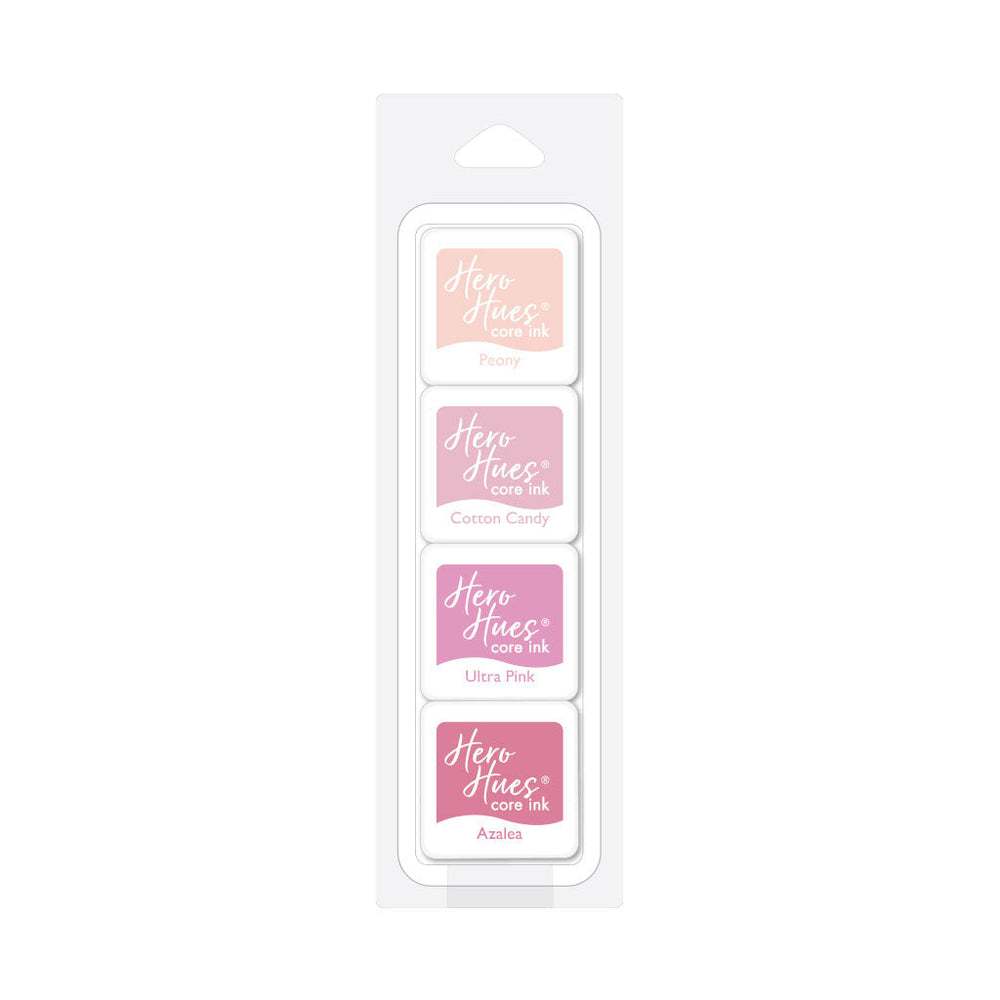 Hero Arts Pinks Core Ink Cubes