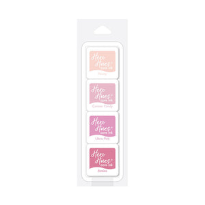Hero Arts Pinks Core Ink Cubes