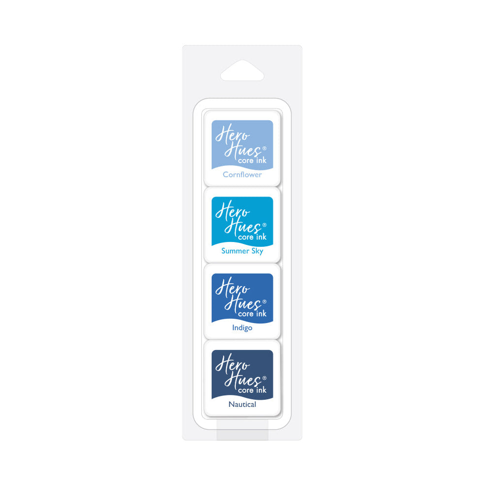 Hero Arts Sky Blues Core Ink Cubes
