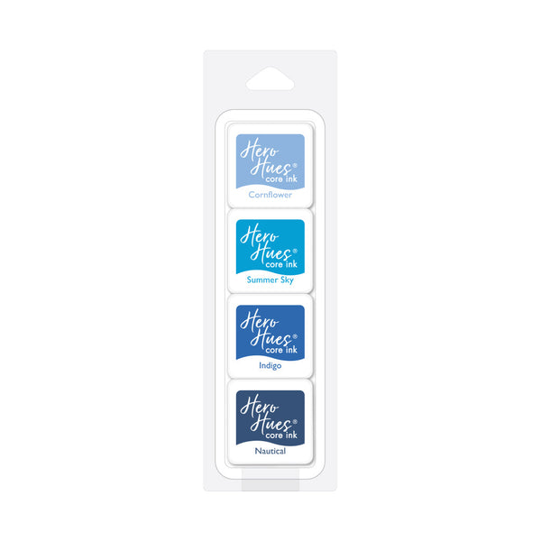 Hero Arts Sky Blues Core Ink Cubes