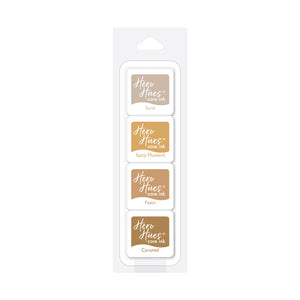 Hero Arts Warm Browns Core Ink Cubes