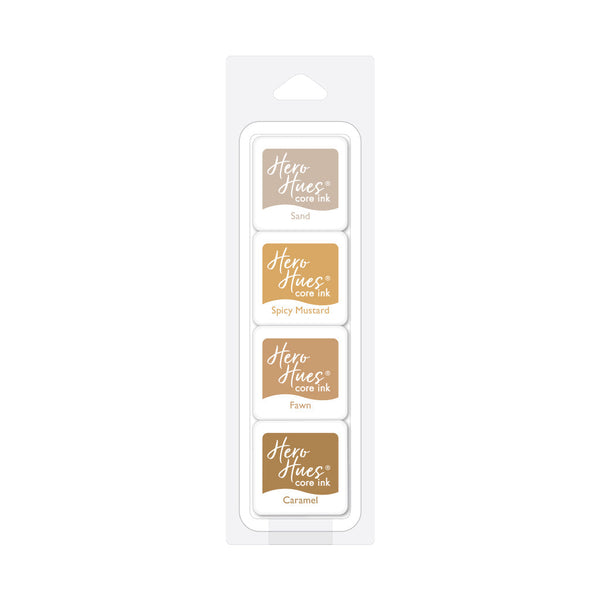 Hero Arts Warm Browns Core Ink Cubes