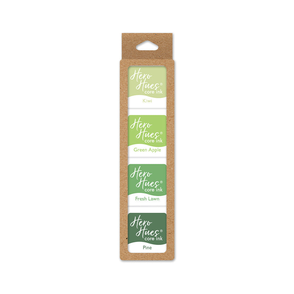 Hero Arts Fresh Greens Core Ink Cubes