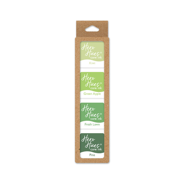 Hero Arts Fresh Greens Core Ink Cubes