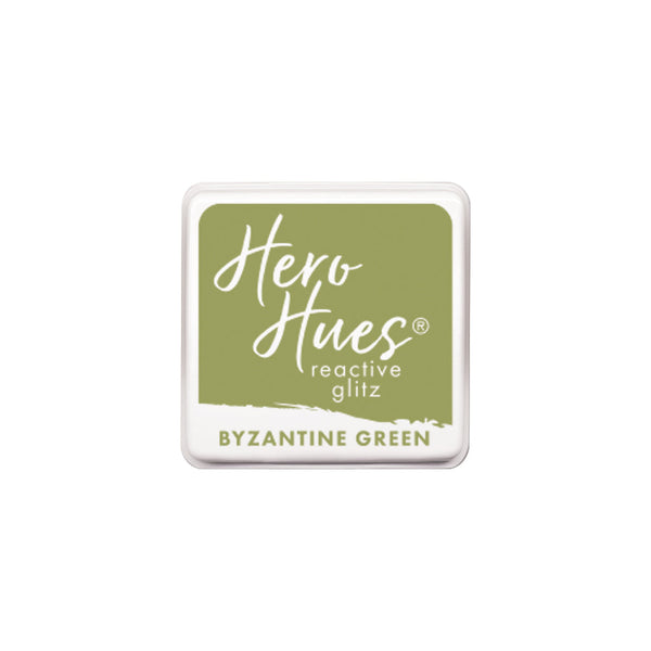 Hero Arts Byzantine Green Reactive Glitz Ink
