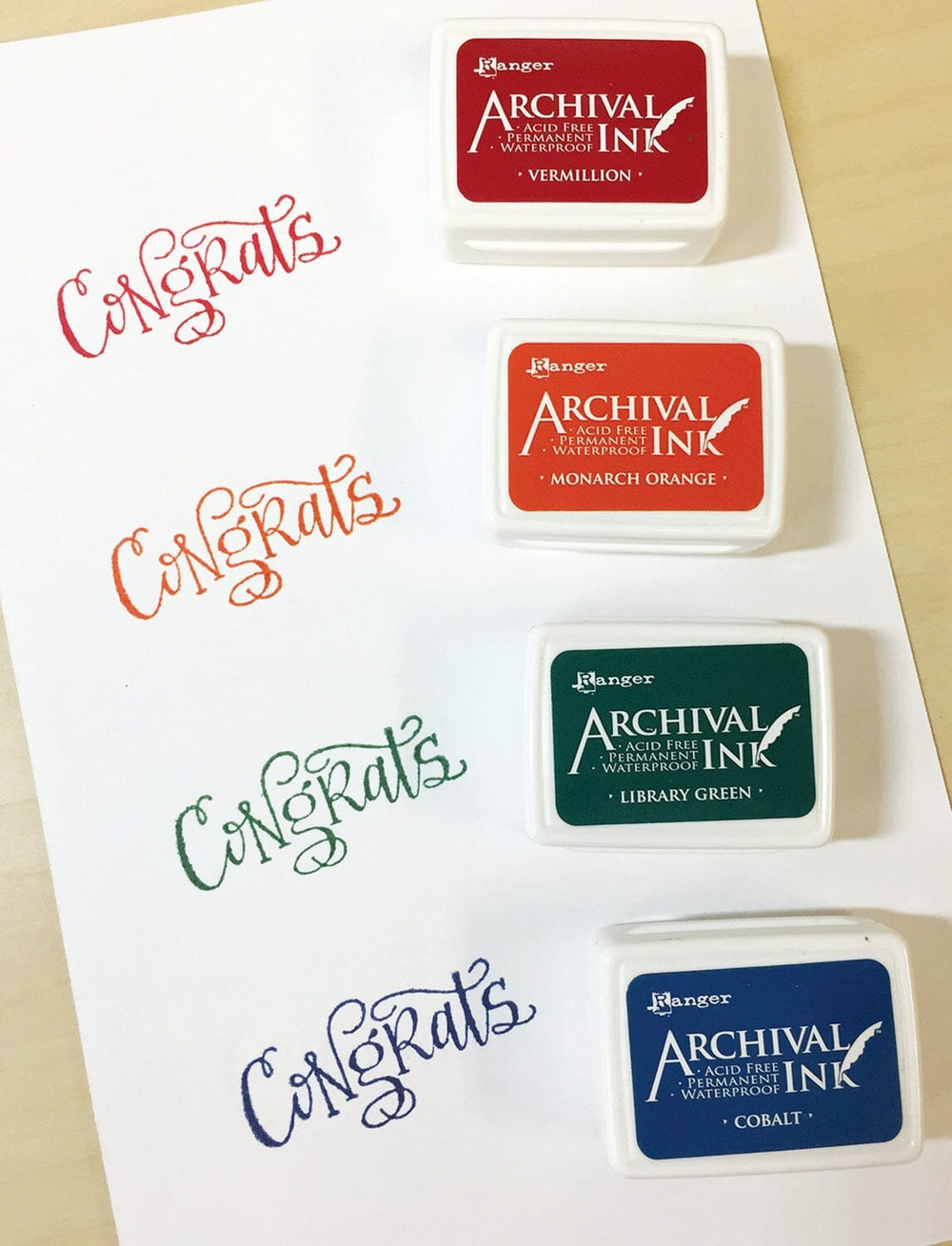 Ranger  Mini Archival Ink Pad Kit #1