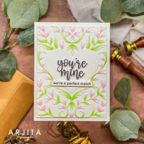 Hero Arts Loving Sentiment Strips Clear Stamps