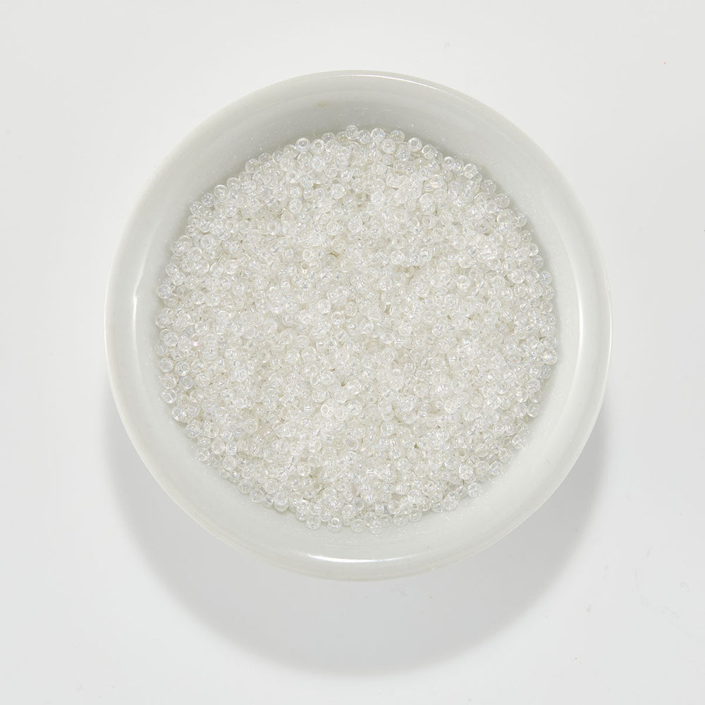 Cartwrights Sequins Clear Iridescent Beads