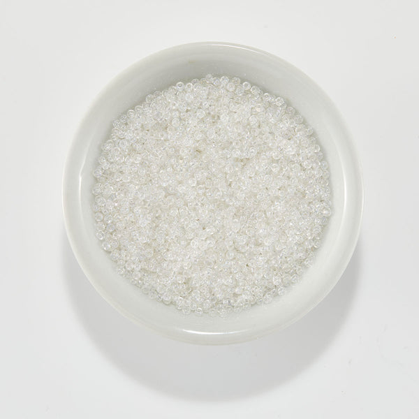 Cartwrights Sequins Clear Iridescent Beads