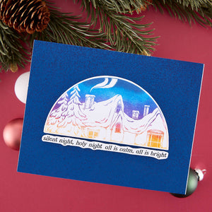 Winter Wonderland Etched Dies by Simon Hurley