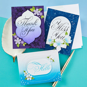 Copperplate Miss You Press + Foil Plate by Paul Antonio