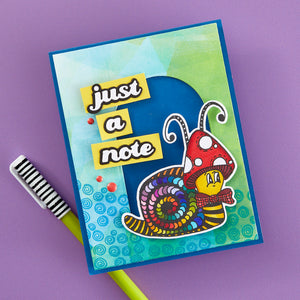 Toadstool Tales Etched Dies for Coordinating Stamp Set by Dyan Reaveley