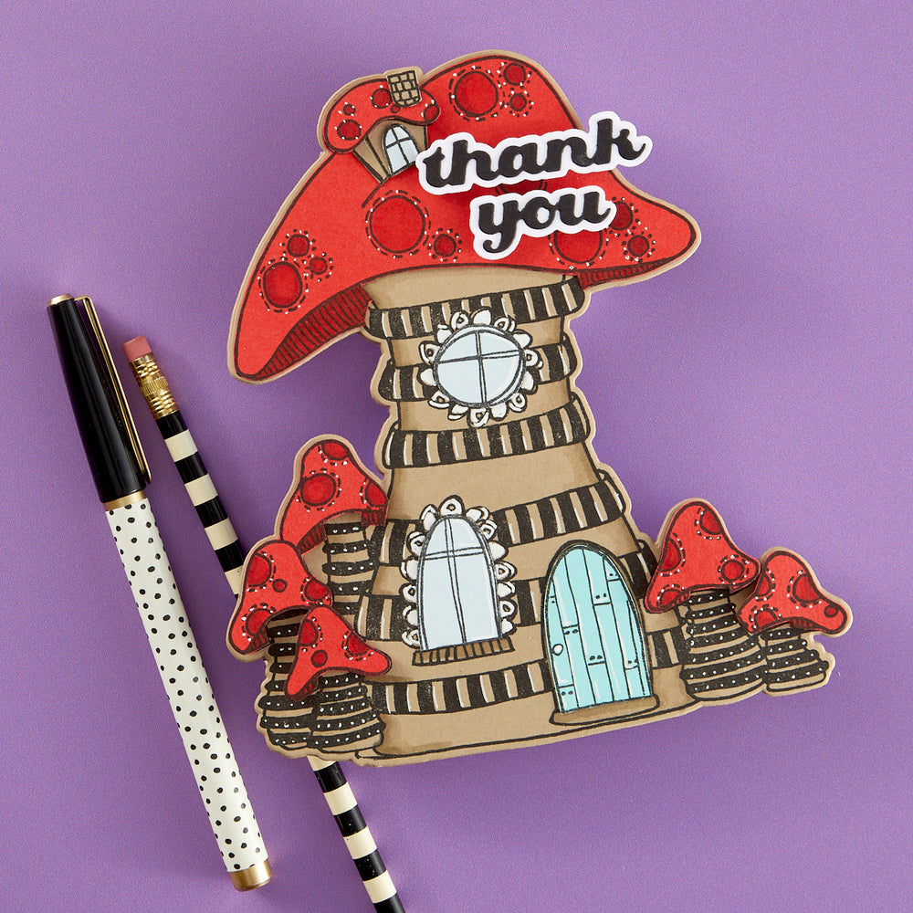 Toadstool Tales Stamp and Die Bundle by Dyan Reaveley