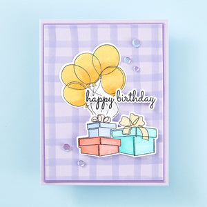 Ranger Birthday Party Clear Stamp Set by Simon Hurley create.