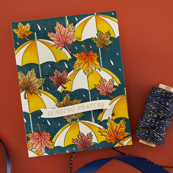 Autumn Rain Press + Foil Plate and Stencil Bundle