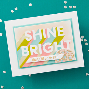 Layered Shine Bright Die & Stencil Bundle by Carissa Wiley