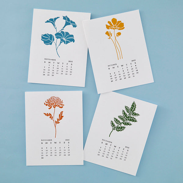 August Poppy Press + Foil Plates