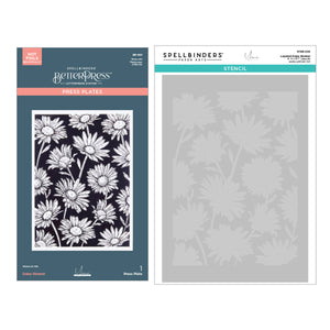 Daisy Shower Press + Foil and Stencil Bundle by Yana Smakula